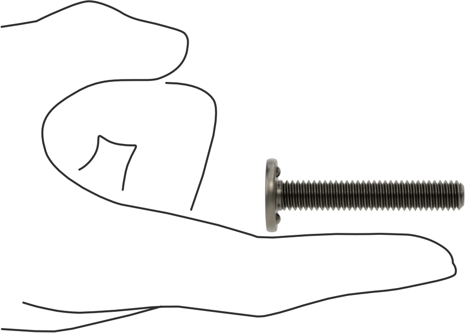 Kaynaklı Saplamalar, Çelik, 5/16"-18 Diş Boyutu, 2" Uzunluk, 0,755" Taban Çapı