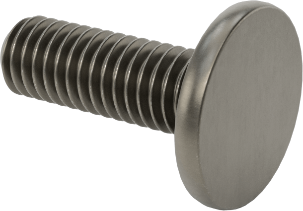 Kaynaklı Saplamalar, Çelik, 3/8"-16 Diş Boyutu, 1-1/4" Uzunluk, 0,880" Taban Çapı
