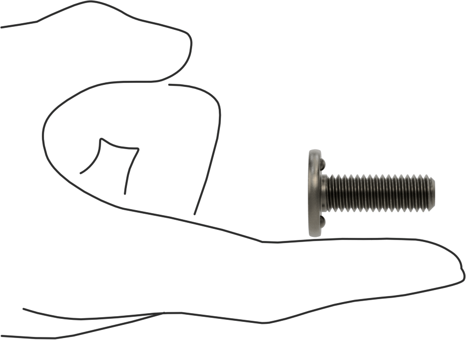 Kaynaklı Saplamalar, Çelik, 3/8"-16 Diş Boyutu, 1-1/4" Uzunluk, 0,880" Taban Çapı