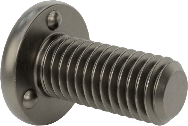 Kaynaklı Saplamalar, Çelik, 1/2"-13 Diş Boyutu, 1-1/4" Uzunluk, 1,005" Taban Çapı