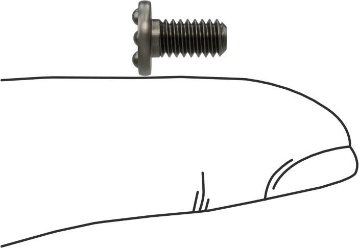 Kaynaklı Saplamalar, Çelik, 8-32 Diş Boyutu, 3/8" Uzunluk, 0,323" Taban Çapı