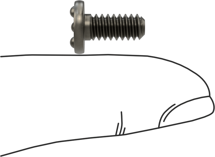 Kaynaklı Saplamalar, Çelik, 10-24 Diş Boyutu, 1/2" Uzunluk, 0,385" Taban Çapı