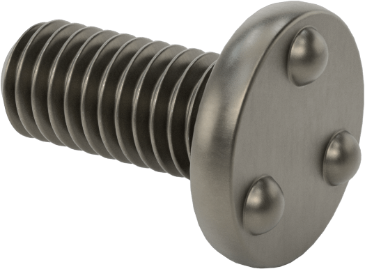 Kaynaklı Saplamalar, Çelik, 10-32 Diş Boyutu, 1/2" Uzunluk, 0,385" Taban Çapı
