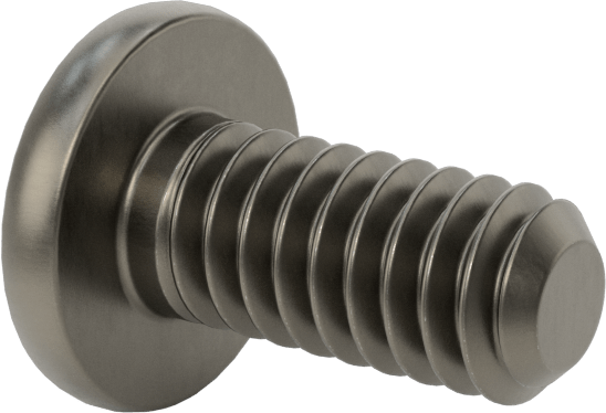 Kaynaklı Saplamalar, Çelik, 1/4"-20 Diş Boyutu, 5/8" Uzunluk, 0,510" Taban Çapı