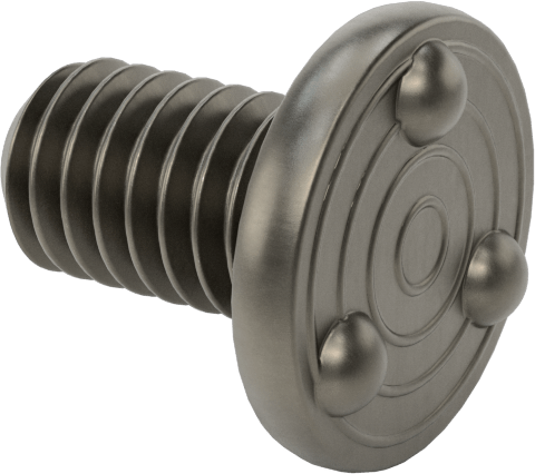 Kaynaklı Saplamalar, Çelik, M4 Diş Boyutu, 8 mm Uzunluk, 8 mm Taban Çapı