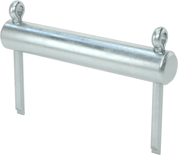 Başsız Çatal Pim, 1/4" Çap, 1-1/4" Kullanılabilir Uzunluk