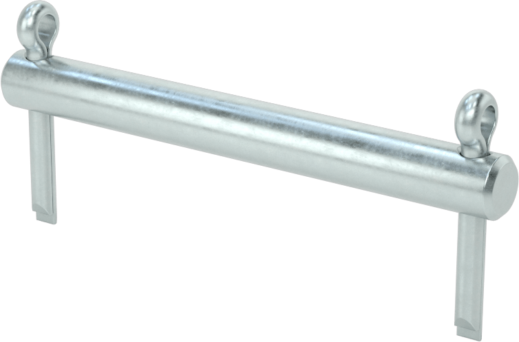 Başsız Çatal Pim, 1/4" Çap, 2" Kullanılabilir Uzunluk