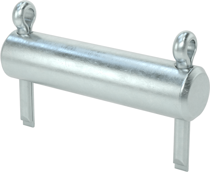 Başsız Çatal Pim, 3/8" Çap, 1-1/4" Kullanılabilir Uzunluk