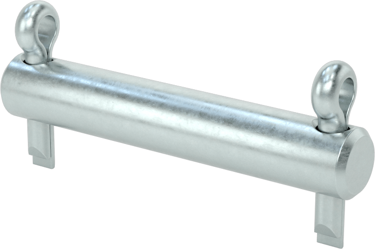 Başsız Çatal Pim, 3/8" Çap, 1-3/4" Kullanılabilir Uzunluk