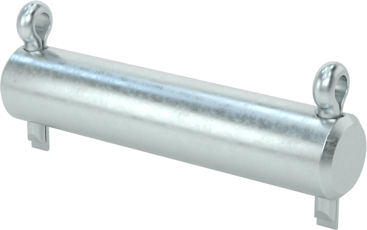 Başsız Çatal Pim, 1/2" Çap, 2" Kullanılabilir Uzunluk