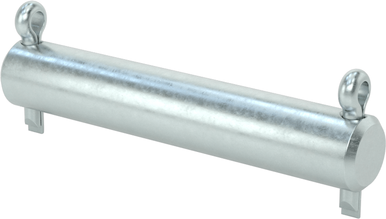 Başsız Çatal Pim, 1/2" Çap, 2-1/2" Kullanılabilir Uzunluk