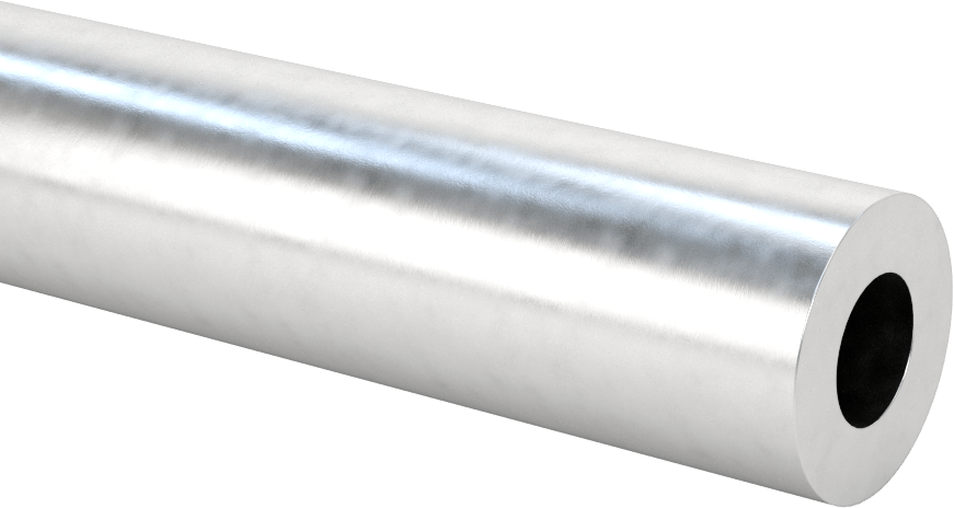 Genel Amaçlı Alüminyum Boru, 1" OD, 1/4" Duvar Kalınlığı