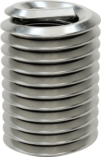 Helisel Ek Parça, Nitronic 60 Paslanmaz Çelik, M3 x 0,5 mm Diş Boyutu, 6 mm Uzunluk