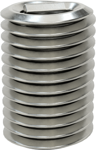Helisel Ek Parça, Nitronic 60 Paslanmaz Çelik, M5 x 0,8 mm Diş Boyutu, 10 mm Uzunluk