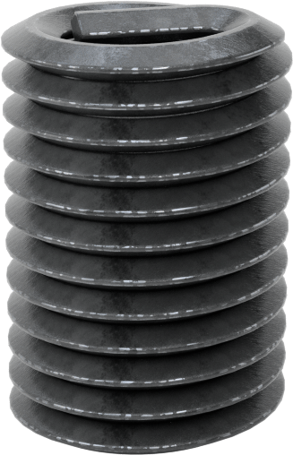 Helisel Ek Parça, Yağlanmış 18-8 Paslanmaz Çelik, M5 x 0,8 mm Diş Boyutu, 10 mm Uzunluk