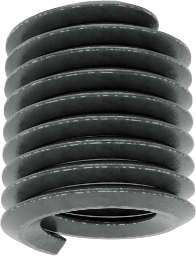 Helisel Ek Parça, Yağlanmış 18-8 Paslanmaz Çelik, M5 x 0,8 mm Diş Boyutu, 7,5 mm Uzunluk