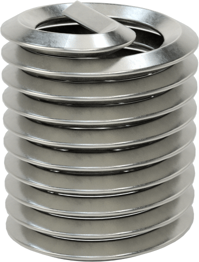 Helisel Ek Parça, Parçacık İçermeyen Ortamlar için, Paslanmaz Çelik, M12 x 1.75mm