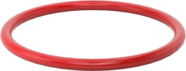 Yüksek Sıcaklık Silikon O-Ringler, Parker S1138, 1/16 Kesirli Genişlik, Dash Numarası 023