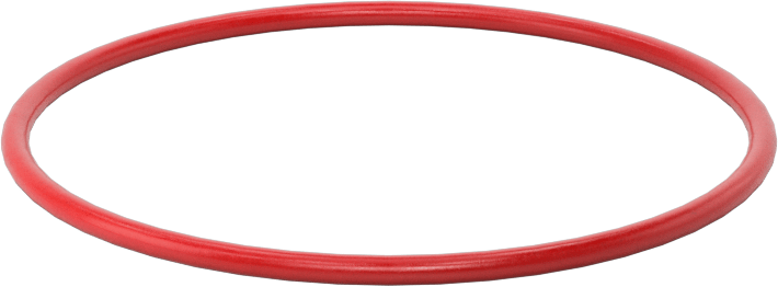 Yüksek Sıcaklık Silikon O-Ringler, Parker S1138, 1/16 Kesirli Genişlik, Dash Numarası 032