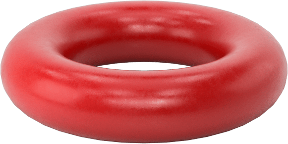 Yüksek Sıcaklık Silikon O-Ringler, Parker S1138, 3/32 Kesirli Genişlik, Dash Numarası 108