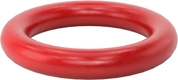 Yüksek Sıcaklık Silikon O-Ringler, Parker S1138, 1/16 Kesirli Genişlik, Dash Numarası 011