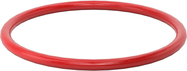 Yüksek Sıcaklık Silikon O-Ringler, Parker S1138, 1/16 Kesirli Genişlik, Dash Numarası 024
