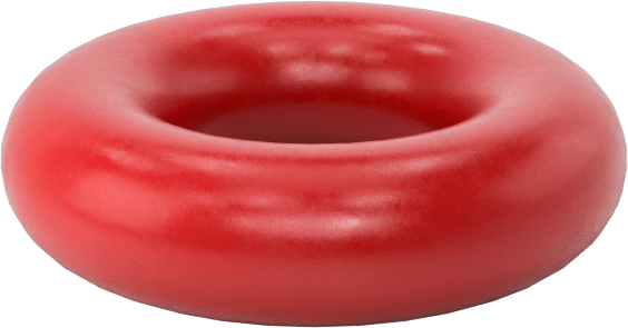 Yüksek Sıcaklık Silikon O-Ringler, Parker S1138, 3/32 Kesirli Genişlik, Dash Numarası 106