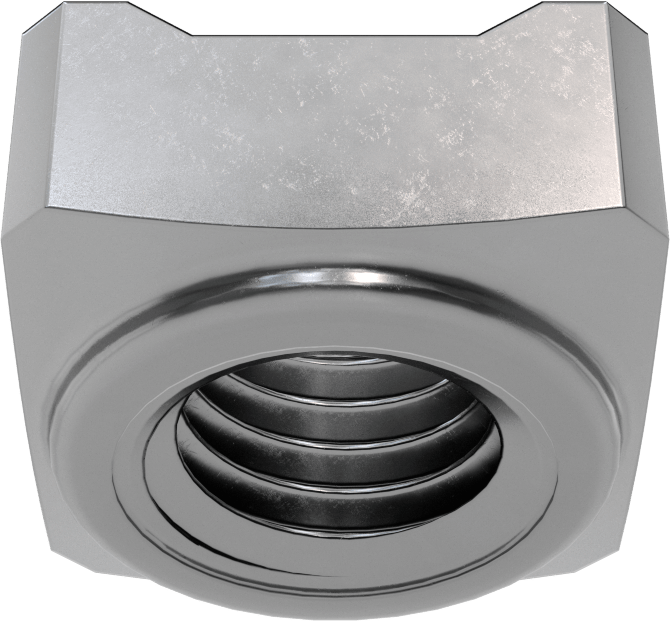 Kare Kaynak Somunları, M12 x 1,75 mm Dişli Boyutu