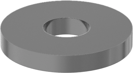 Düz Disk Yay, 5/16" Mil Çapı için, 0.375" ID, 0.875" OD