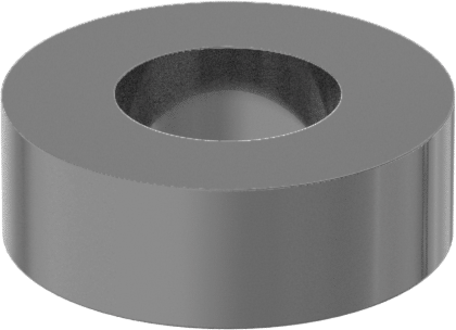 Düz Disk Yay, 3/8" Mil Çapı, 0.386" ID, 0.75" OD