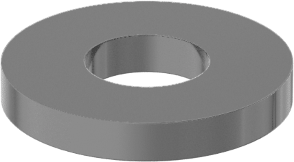 Düz Disk Yay, 3/8" Mil Çapı, 0.406" ID, 0.875" OD