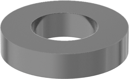Düz Disk Yay, 5/8" Mil Çapı için, 0.641" ID, 1.188" OD