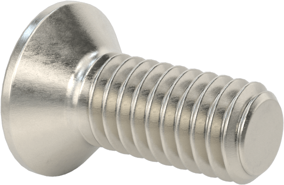 Kurcalamaya Dayanıklı Delikli Anahtarlı Düz Başlı Vidalar, 18-8 Paslanmaz Çelik, M4 x 0,7 mm Diş Boyutu, 10 mm Uzunluk