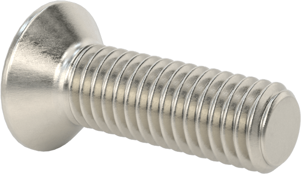 Kurcalamaya Dayanıklı Delikli Anahtarlı Düz Başlı Vidalar, 18-8 Paslanmaz Çelik, M5 x 0,8 mm Diş Boyutu, 16 mm Uzunluk