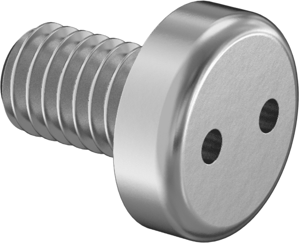 Kurcalanmaya Dayanıklı Delikli Anahtarlı Silindir Başlı Vidalar, M6 x 1,00 mm Diş Boyutu, 10 mm Uzunluk