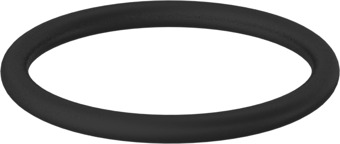 Suya ve Hava Koşullarına Dayanıklı Neopren O-Ring, 3/32 Kesirli Genişlik, Dash No. 121