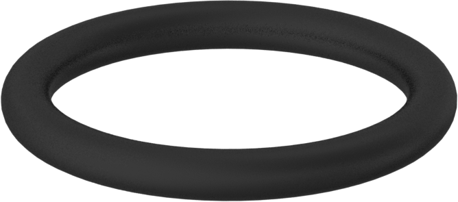 Suya ve Hava Koşullarına Dayanıklı Neopren O-Ring, 1/8 Kesirli Genişlik, Dash Numarası 214