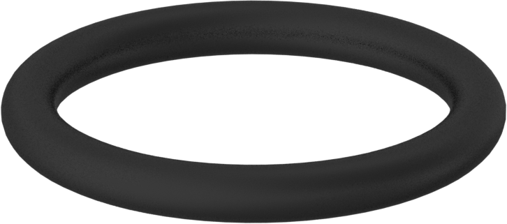 Suya ve Hava Koşullarına Dayanıklı Neopren O-Ring, 3/16 Fraksiyonel Genişlik, Dash Numarası 325