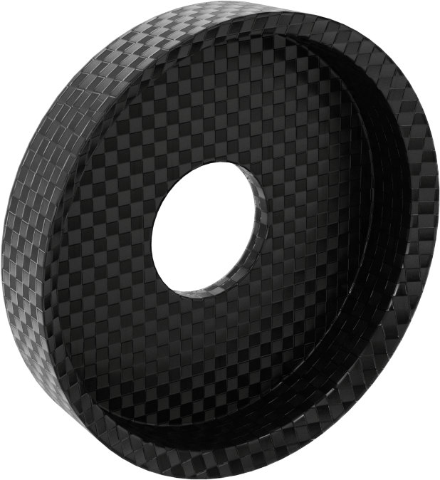 Kupalı Piston Contası, 2-1/2" Delik Çapı için, 0,750“ İç Çap x 2,500” Dış Çap x 0,500" Genişlik