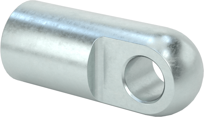 Gaz Yayı Uç Bağlantı Parçası, M10 x 1,5 mm Diş Boyutu, 0.32" ID