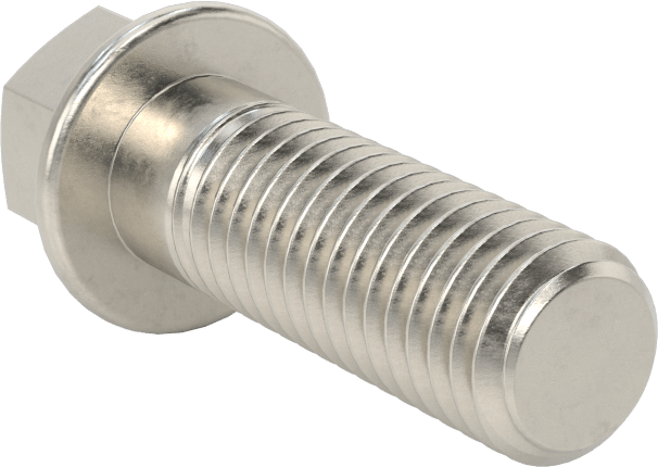 Aşırı Mukavemetli Flanşlı Altıgen Başlı Vida, 450 Paslanmaz Çelik, 1/2"-13 Diş Boyutu, 1-1/2" Uzunluk