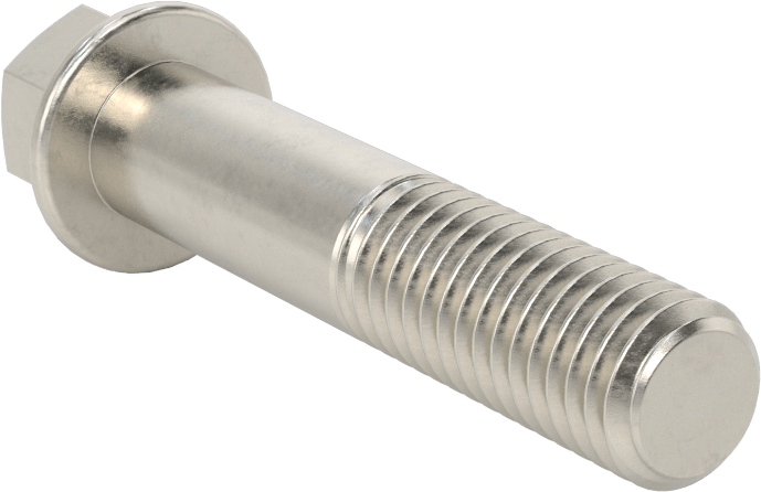 Aşırı Mukavemetli Flanşlı Altıgen Başlı Vida, 450 Paslanmaz Çelik, 1/2"-13 Diş Boyutu, 2-1/2" Uzunluk