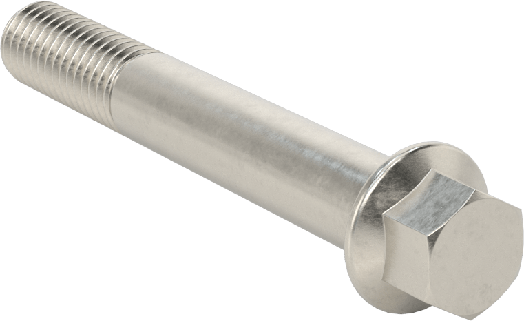 Aşırı Mukavemetli Flanşlı Altıgen Başlı Vida, 450 Paslanmaz Çelik, 1/2"-13 Diş Boyutu, 3-1/2" Uzunluk
