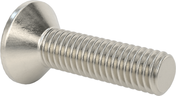 Yüksek Mukavemetli A286 Paslanmaz Çelik Torx Düz Başlı Vida, M3 x 0,5 mm Diş Boyutu, 12 mm Uzunluk