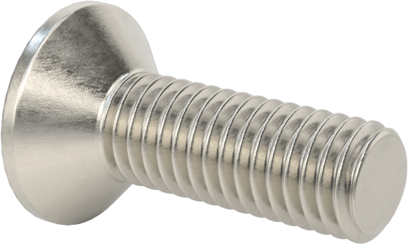 Yüksek Mukavemetli A286 Paslanmaz Çelik Torx Düz Başlı Vida, M5 x 0,8 mm Diş Boyutu, 16 mm Uzunluk