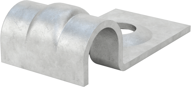 Freze Kelepçesi, Çelik, 1 Montaj Noktası, 1/4" ID