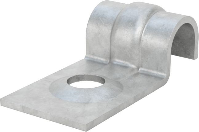 Freze Kelepçesi, Çelik, 1 Montaj Noktası, 1/4" ID