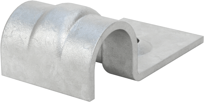 Freze Kelepçesi, Çelik, 1 Montaj Noktası, 3/8" ID