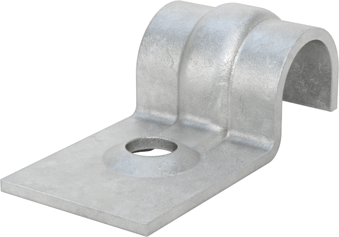 Freze Kelepçesi, Çelik, 1 Montaj Noktası, 3/8" ID