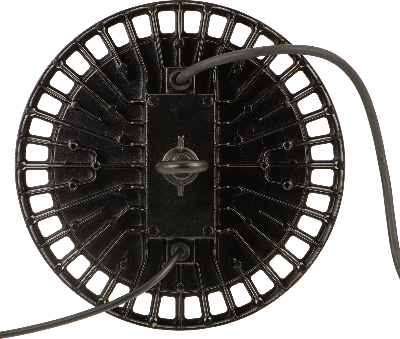 Yuvarlak Körfez Işığı, Göz Cıvatası Montaj Tipi, 10-3/4“ Toplam Çap x 3” Toplam Yükseklik